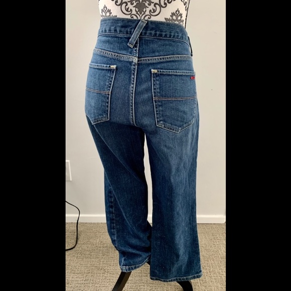 Vintage 90s Y2K Tommy Hilfiger Low Rise Boot Cut Jeans - Picture 8 of 9